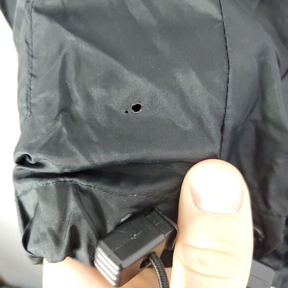 J Crew Jacket Mens M Windbreaker Oarsman Hooded Pullover Slick Vintage Nylon - Picture 10 of 14